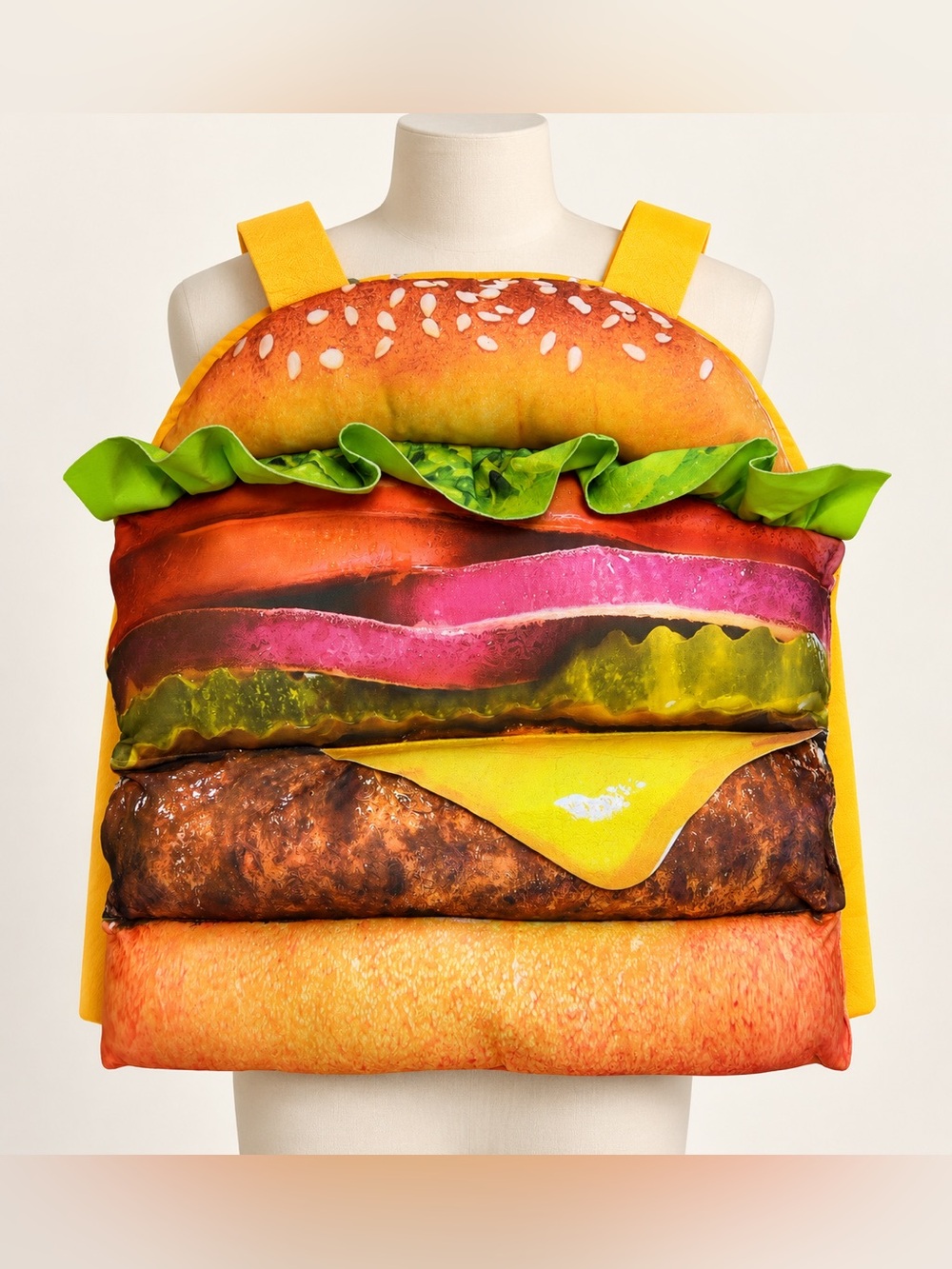 Hyde & EEK! Hamburger Cheeseburger Halloween Costume Kids Adult One Size NWT